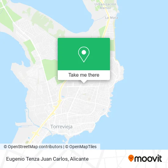 Eugenio Tenza Juan Carlos map