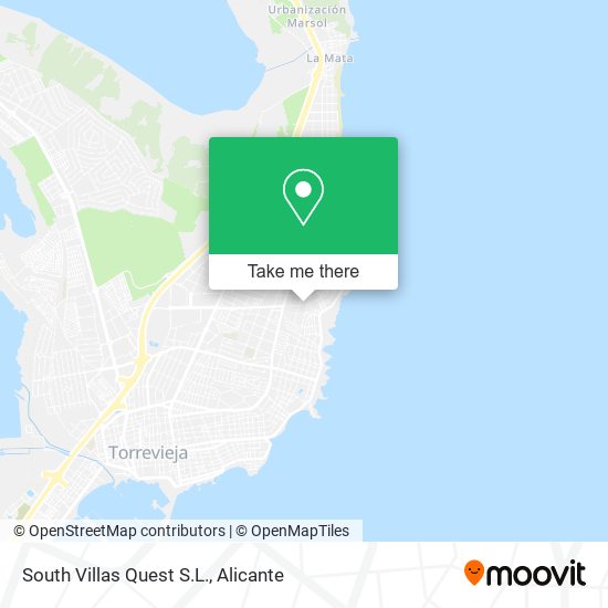 South Villas Quest S.L. map