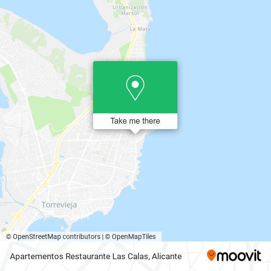 Apartementos Restaurante Las Calas map