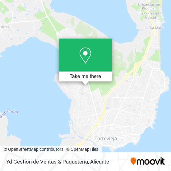Yd Gestion de Ventas & Paquetería map
