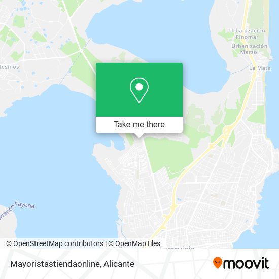 Mayoristastiendaonline map