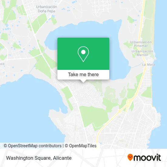 Washington Square map