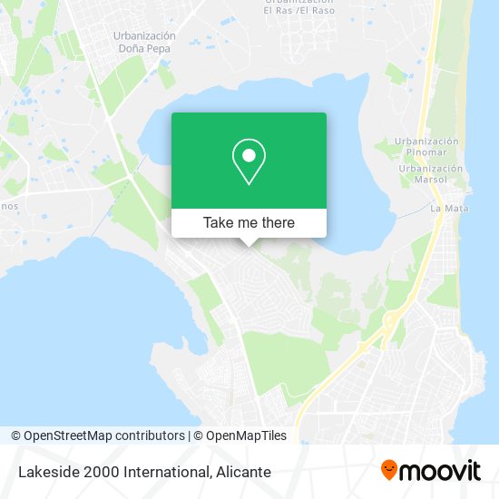 Lakeside 2000 International map