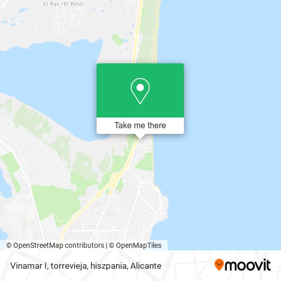 Vinamar I, torrevieja, hiszpania map