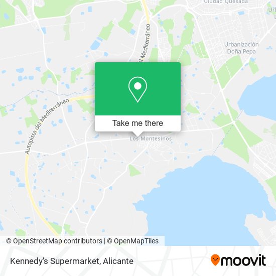 Kennedy's Supermarket map