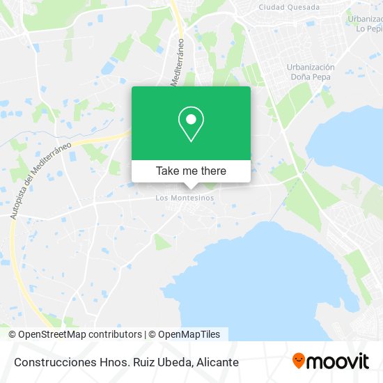 Construcciones Hnos. Ruiz Ubeda map