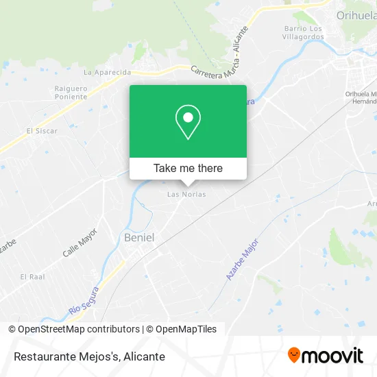 Restaurante Mejos's map