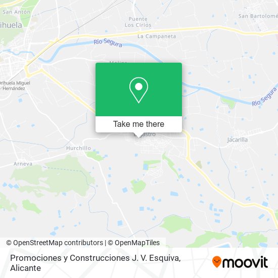 Promociones y Construcciones J. V. Esquiva map