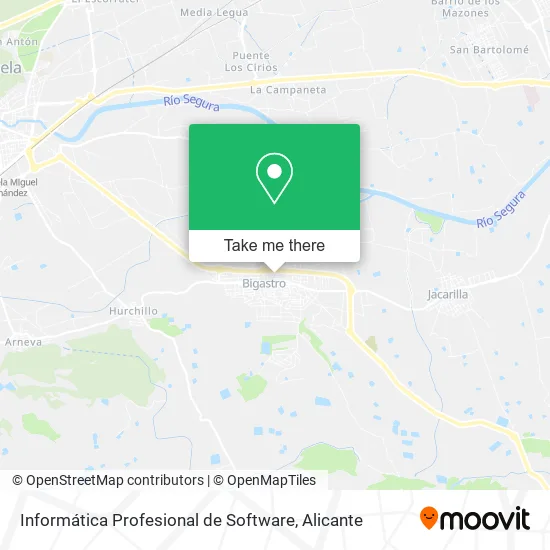 Informática Profesional de Software map