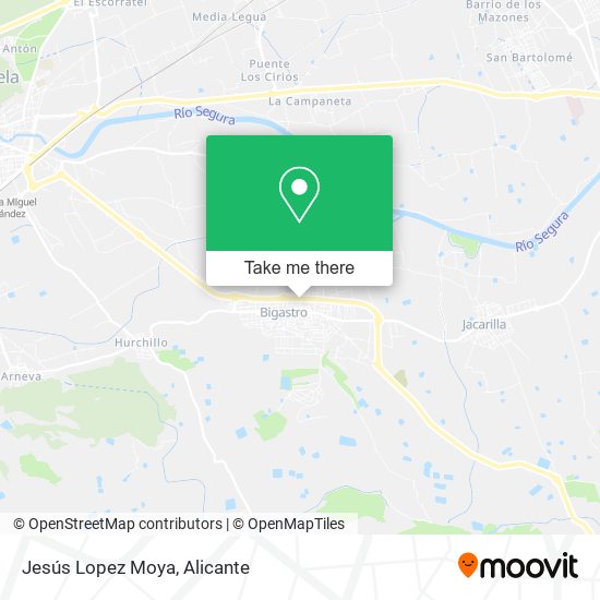 Jesús Lopez Moya map