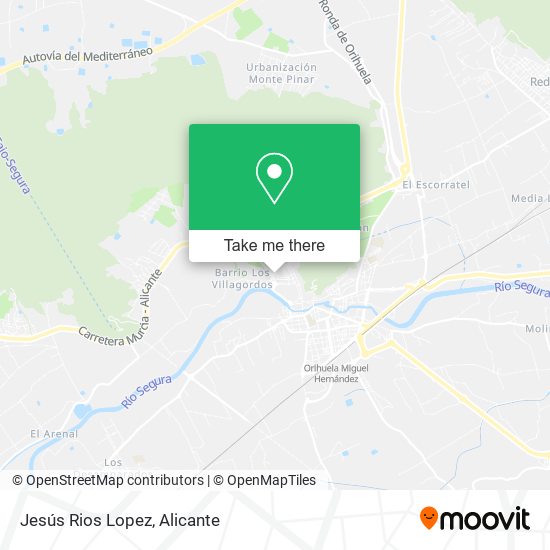 Jesús Rios Lopez map