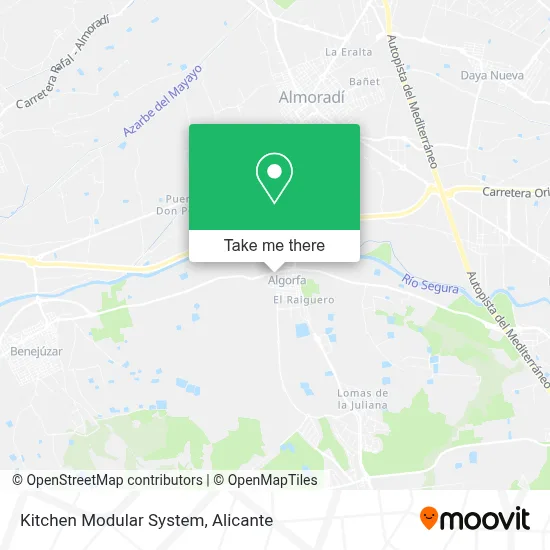 Kitchen Modular System map