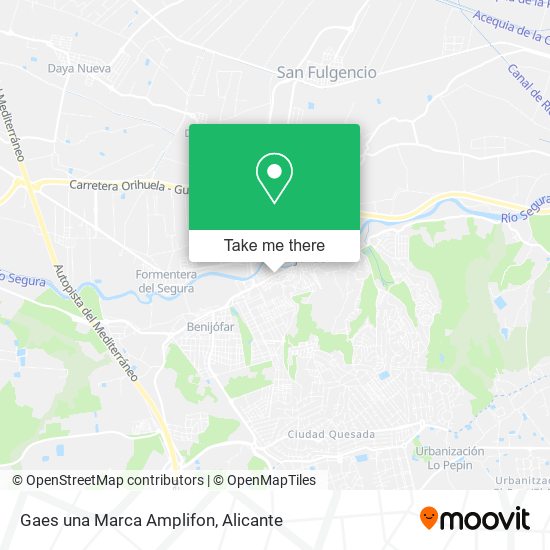 Gaes una Marca Amplifon map