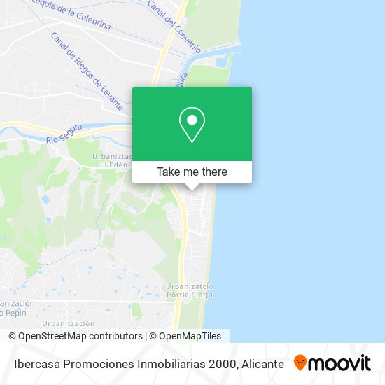 Ibercasa Promociones Inmobiliarias 2000 map