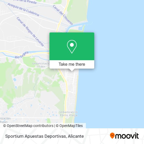 Sportium Apuestas Deportivas map