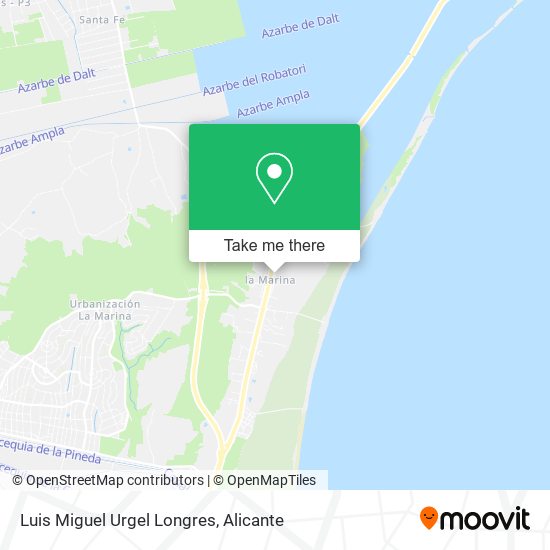 Luis Miguel Urgel Longres map