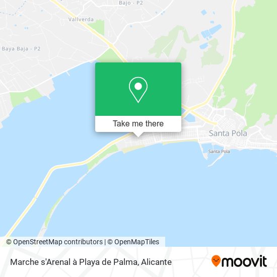 Marche s'Arenal à Playa de Palma map