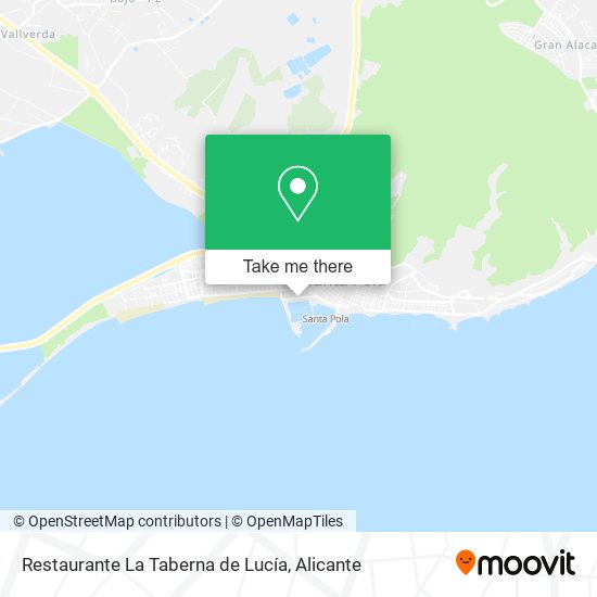 Restaurante La Taberna de Lucía map