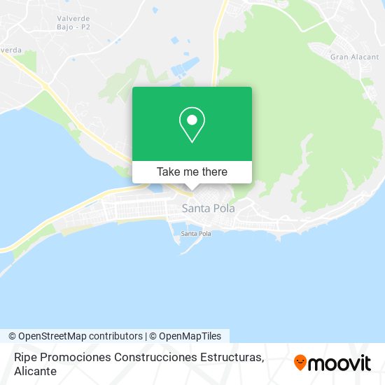Ripe Promociones Construcciones Estructuras map