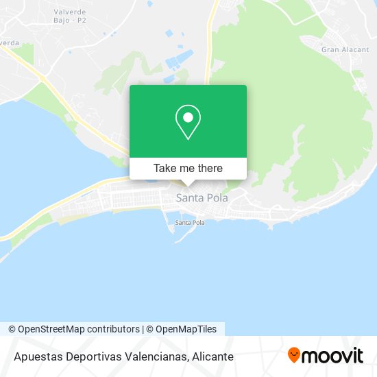 Apuestas Deportivas Valencianas map