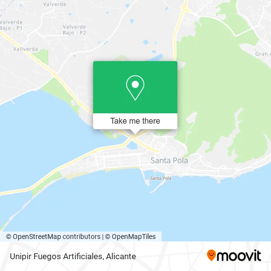 Unipir Fuegos Artificiales map