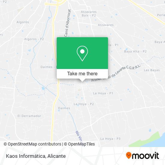 Kaos Informática map