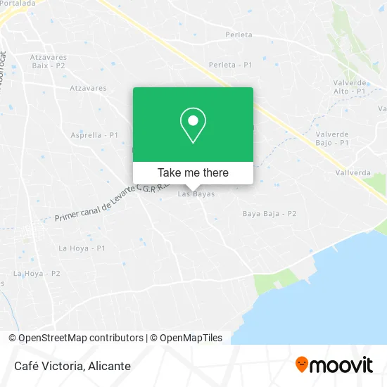 Café Victoria map