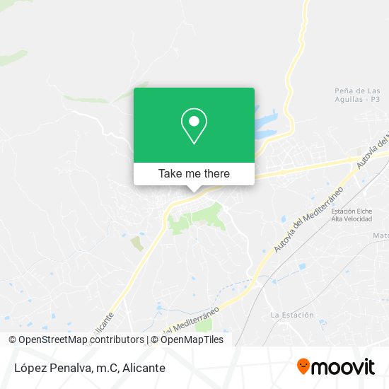 López Penalva, m.C map