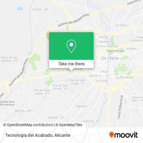 Tecnología del Acabado map