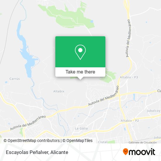 Escayolas Peñalver map