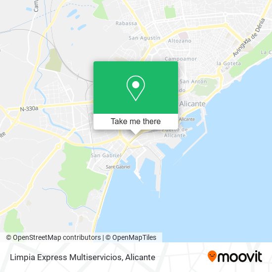 Limpia Express Multiservicios map