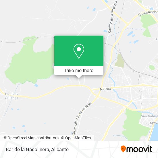 Bar de la Gasolinera map