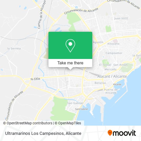 Ultramarinos Los Campesinos map
