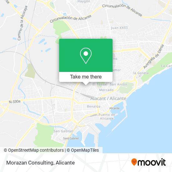 Morazan Consulting map