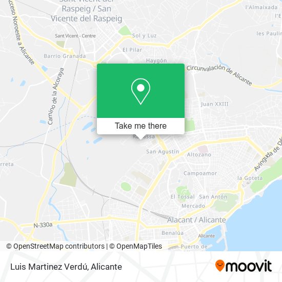 Luis Martinez Verdú map