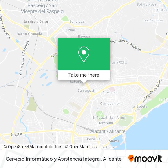 Servicio Informático y Asistencia Integral map