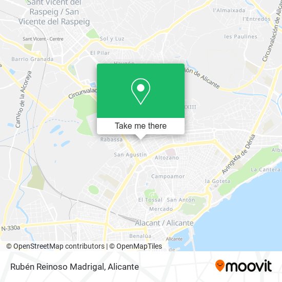 Rubén Reinoso Madrigal map