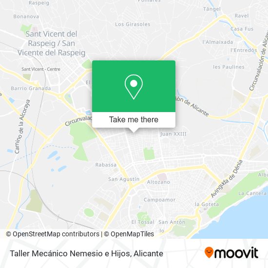 Taller Mecánico Nemesio e Hijos map