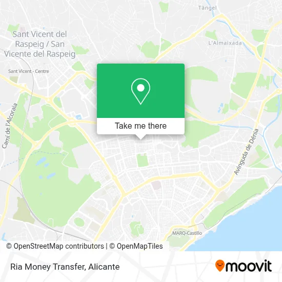 Ria Money Trans map