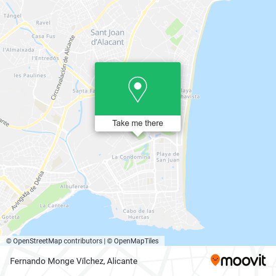 Fernando Monge Vílchez map