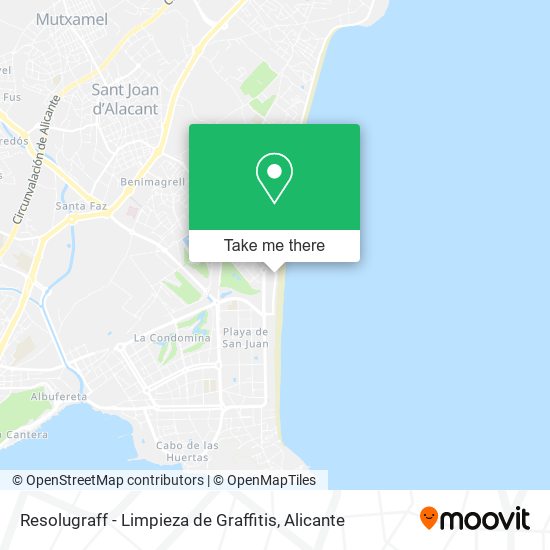 Resolugraff - Limpieza de Graffitis map