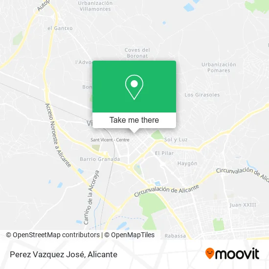 Perez Vazquez José map