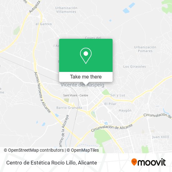 Centro de Estética Rocío Lillo map