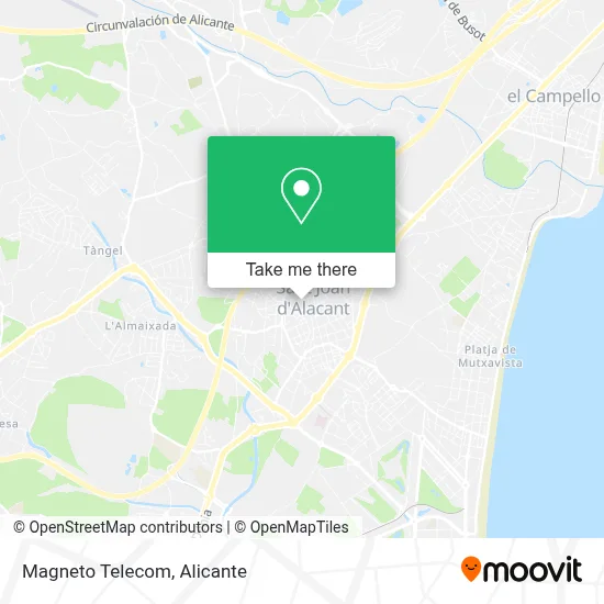 Magneto Telecom map