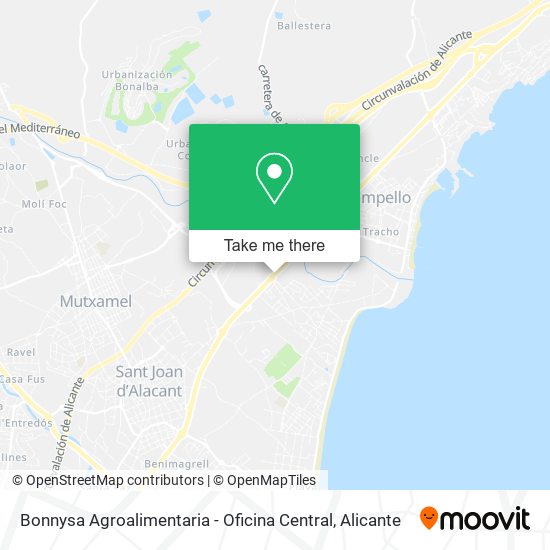 Bonnysa Agroalimentaria - Oficina Central map