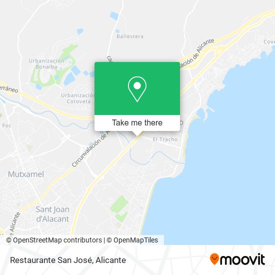Restaurante San José map