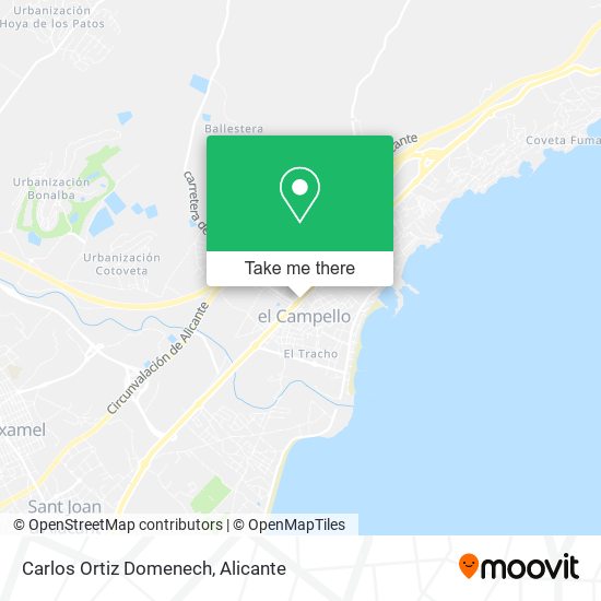 Carlos Ortiz Domenech map