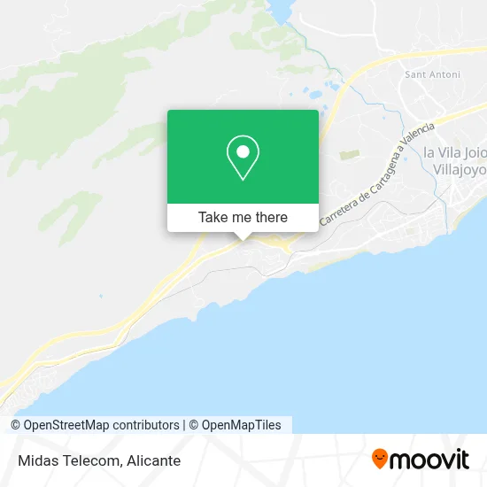 Midas Telecom map