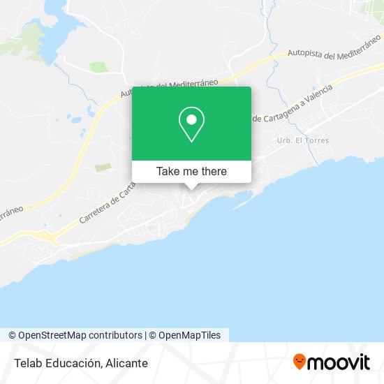 Telab Educación map