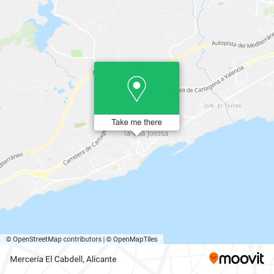 Mercería El Cabdell map